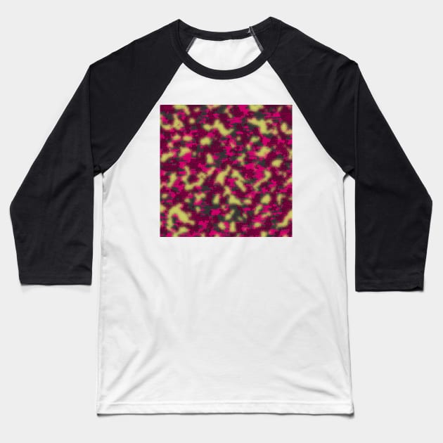 Camouflage Abstract Baseball T-Shirt by Tshirtstory